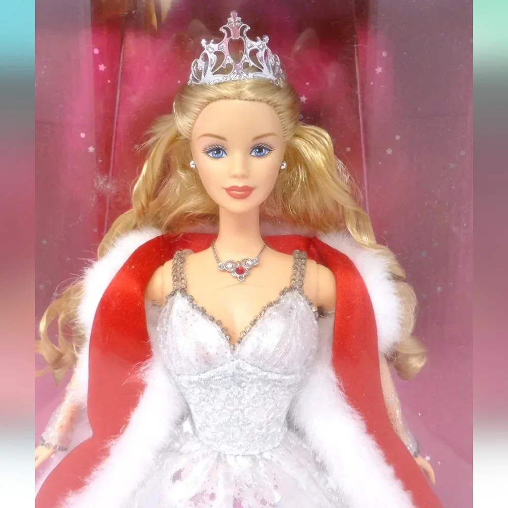 Barbie Special Edition 2001 Holiday Celebration Barbie Doll NIB Vintage Mattel